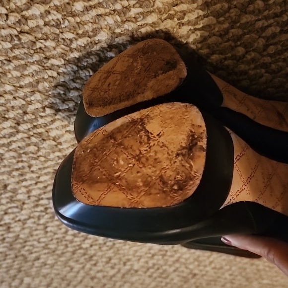 L.A.M.B. GWEN STEFANI REAL LEATHER PLATFORM BOOTS EUC SIZE 10 - Picture 10 of 10